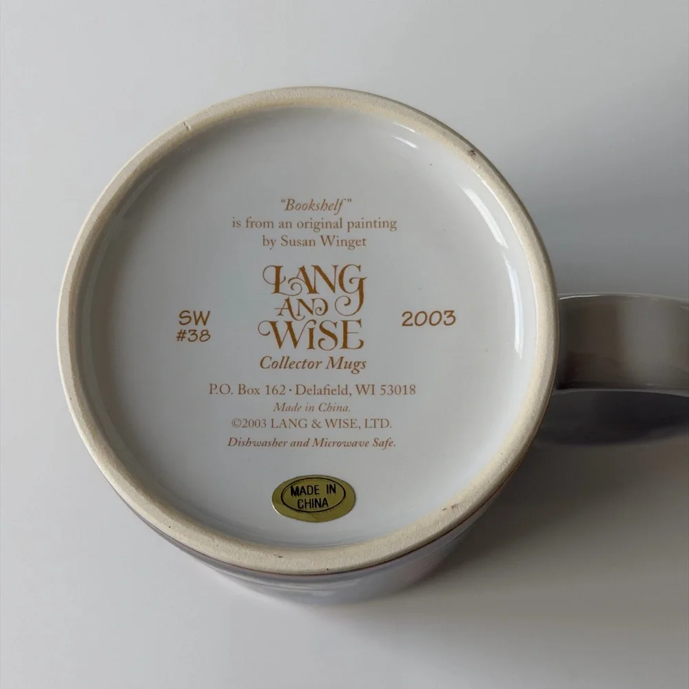 Lang And Wise Bookshelf 📚 Apple 🍎 “Especially For My Teacher“- Coffee Mug